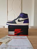 Nike Air Jordan 1 High 'Court Purple' 1.0 | EU 45, Overige kleuren, Nieuw, Ophalen of Verzenden, Air Jordan 1 High