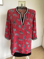 Mooie zacht roze/rode dieren print top van Geisha mt L/XL, Geisha, Maat 46/48 (XL) of groter, Ophalen of Verzenden, Lange mouw