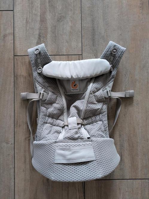 Ergobaby Adapt SoftFlex Mesh Draagzak - Pearl Grey, Kinderen en Baby's, Babydragers en Draagdoeken, Zo goed als nieuw, Draagzak