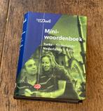 Van Dale Miniwoordenboek Turks, Boeken, Woordenboeken, Nieuw, Van Dale, Ophalen of Verzenden, Nederlands