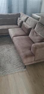 Hoekbank, Huis en Inrichting, Ophalen, Zo goed als nieuw, Vierpersoons of meer, Stof
