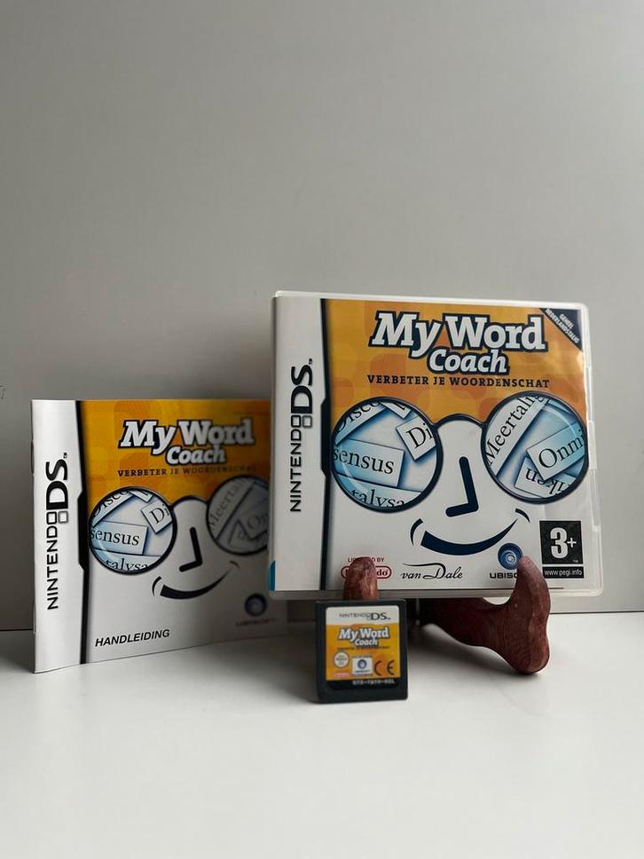 My Word Coach - Nintendo DS - CIB!, Spelcomputers en Games, Games | Nintendo DS, Zo goed als nieuw, Puzzel en Educatief, 1 speler