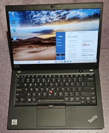 14” Lenovo Thinkpad T14S 10e gen i5, 8 GB, 256 Nvme TOUCH!  beschikbaar voor biedingen