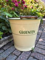 Emaille emmer groenten, Antiek en Kunst, Antiek | Emaille, Ophalen