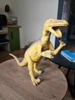 Velociraptor Vintage toy Dinosaur Rubber 80s 90s 15 inch tal, Verzamelen, Ophalen of Verzenden