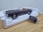 Norev Mercedes 300 SL Cabrio met hardtop 1:18 donkerrood, Auto, Nieuw, Norev, Ophalen of Verzenden