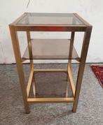 Tafel Italian Hollywood Regency Bijzettafeltje jaren 70., Huis en Inrichting, Tafels | Bijzettafels, Ophalen of Verzenden