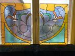 art nouveau glas in lood ramen, Ophalen of Verzenden