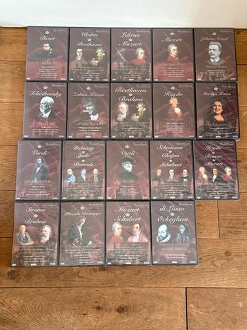 Klassieke Muziek DVD Collectie - Silverline Classics NIEUW beschikbaar voor biedingen
