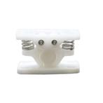 Deurklem - deurvanger set nylon wit met veer, NB, Nieuw, Ophalen of Verzenden, NB