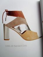 Caroline Biss suede, leren feestelijke muiltjes, goud, NIEUW, Bruin, Verzenden, Nieuw, Schoenen met hoge hakken
