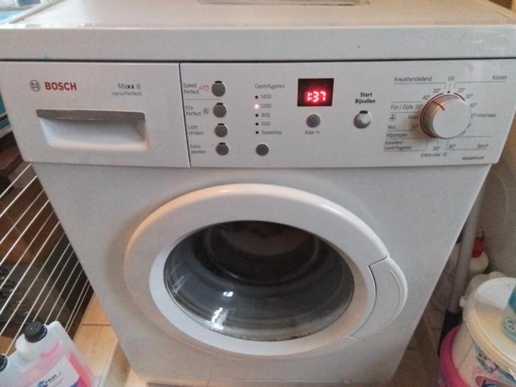 Bosch Maxx 6 VarioPerfect Wasmachine, Witgoed en Apparatuur, Wasmachines, Gebruikt, Voorlader, 4 tot 6 kg, 85 tot 90 cm, 1200 tot 1600 toeren