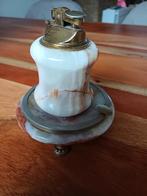 Vintage Marmeren Aansteker & Asbak Set, Ophalen of Verzenden