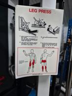 Technogym Leg Press 45 – 260kg – Pin Loaded, Ophalen, Zo goed als nieuw, Benen, Overige typen