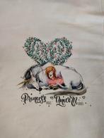 Tricot katoen Princess unicorn paneel, 120 cm of meer, Nieuw, Ophalen of Verzenden, Katoen