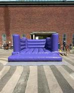 Paars Springkussen 4,6x6m - Zo Goed Als Nieuw, Ophalen, Zo goed als nieuw