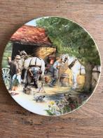 Verzamelaarsobject: 'The Blacksmith' bord van Susan Neale, Antiek en Kunst, Antiek | Wandborden en Tegels, Ophalen of Verzenden