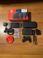 Nintendo Switch V2 + Mario Kart 8 Deluxe & Accessoires, Spelcomputers en Games, Games | Nintendo Switch, Racen en Vliegen, Ophalen of Verzenden
