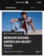 2x Benson Boone staanplaatsen | 10 november, Tickets en Kaartjes, Concerten | Pop, Twee personen, November