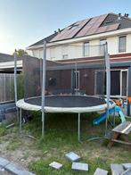 Grote trampoline 365cm., Ophalen, Gebruikt