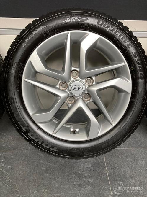 16” originele Hyundai I30 velgen + winterbanden 5x114.3 5291, Auto-onderdelen, Banden en Velgen, Banden en Velgen, Winterbanden