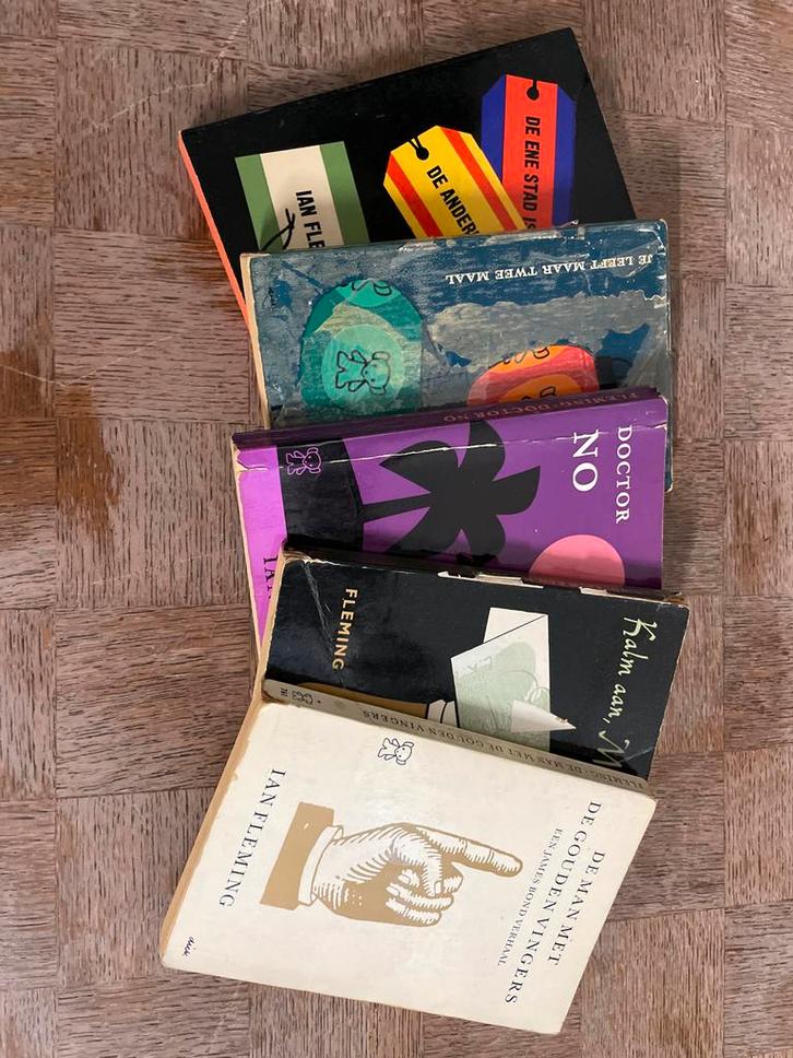 Ian Fleming Boeken Collectie, Boeken, Romans, Gelezen, Nederland, Ophalen of Verzenden