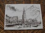 Amsterdam * Marius Jansen * Montelbaans toren *, Ophalen of Verzenden, Ongelopen, Noord-Holland