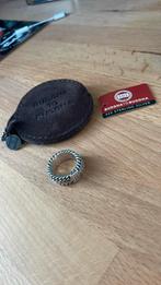 Buddha to buddha Chain Texture Ring, Sieraden, Tassen en Uiterlijk, Ringen, Ophalen of Verzenden, Zo goed als nieuw, 17 tot 18