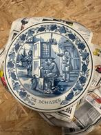 Delft blauw wand borden - set royal goedewaagen - 24,5cm, Ophalen