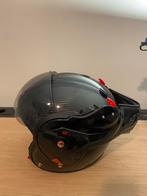 Roof boxxer carbon wonder black met valschade, Fietsen en Brommers, Brommerhelmen, Ophalen of Verzenden, Gebruikt