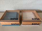 KAPLA - Constructiespeelgoed - Wit /blauw 2 x 40 plankjes, Ophalen of Verzenden, Gebruikt, Overige merken