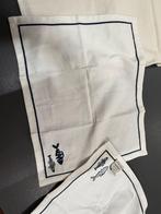 Riviera Maison Textuele table runner 1x with 2 placemats, Info@rm.nl, Wit, Nieuw, Ophalen of Verzenden