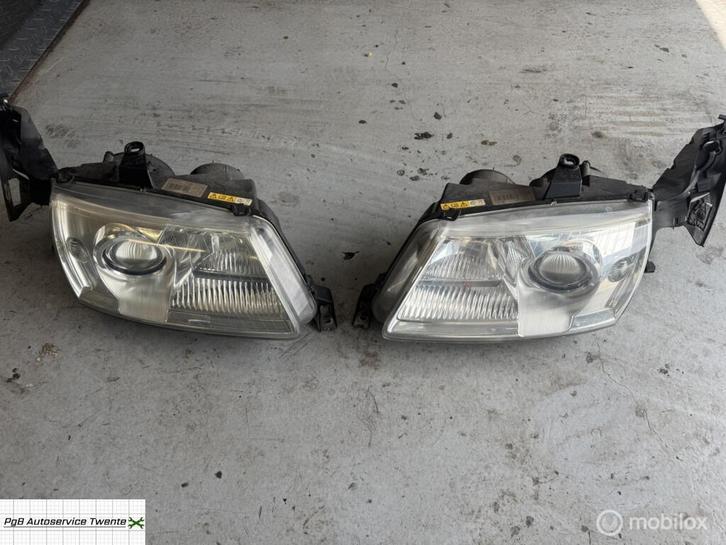 Saab 9-5 Xenon koplampen MY 2001-2005 in nette staat, Auto-onderdelen, Verlichting, Saab, Gebruikt, Ophalen of Verzenden