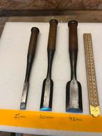 Japanse beitels handgesmeed, Doe-het-zelf en Verbouw, Gereedschap | Handgereedschap, Verzenden, Zo goed als nieuw