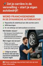 Ondernemen in de autowereld? Word franchisenemer!