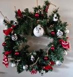 Deurkrans 'boerderij' 40cm, Diversen, Kerst, Ophalen, Zo goed als nieuw