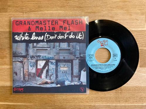 Grandmaster Flash & Melle Mel - White lines, Cd's en Dvd's, Vinyl Singles, Single, 7 inch, Ophalen of Verzenden