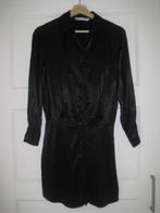 Zwart . Glimmende stof. ZARA. 85 cm lang. Maat S. . ., Kleding | Dames, Jurken, Ophalen of Verzenden, Zo goed als nieuw, Maat 36 (S)