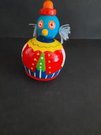 Clown tuimelaar met speeldoos, Ophalen of Verzenden