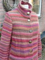 Lang wollen alpaca vest 34 36 uit Frankrijk, Ophalen of Verzenden, Zo goed als nieuw, Maat 36 (S)