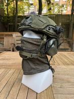 EMR - GROEN ballistic Fast-SF Headset Set level 1, Overige, Vechtsportbescherming, Nieuw, Maat L