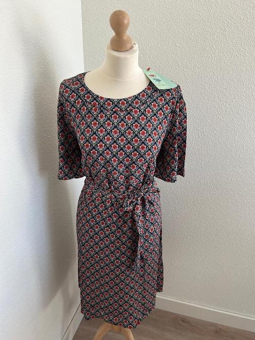King Louie maat 44 Mila Tunic dress NIEUW 240, Kleding | Dames, Jurken, Nieuw, Maat 42/44 (L), Rood, Knielengte, Ophalen of Verzenden