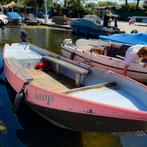 Stalen vlet, Watersport en Boten, Ophalen, Staal, Zo goed als nieuw, Benzine