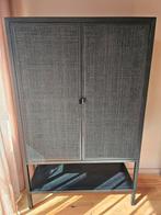 Kast Alexia webbing zwart, Ophalen, Met deur(en), Overige materialen, Zo goed als nieuw