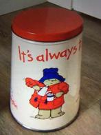 Paddington Bear Douwe Egberts blik  🌷always time for coffee, Ophalen of Verzenden, Zo goed als nieuw, Koffie, Douwe Egberts