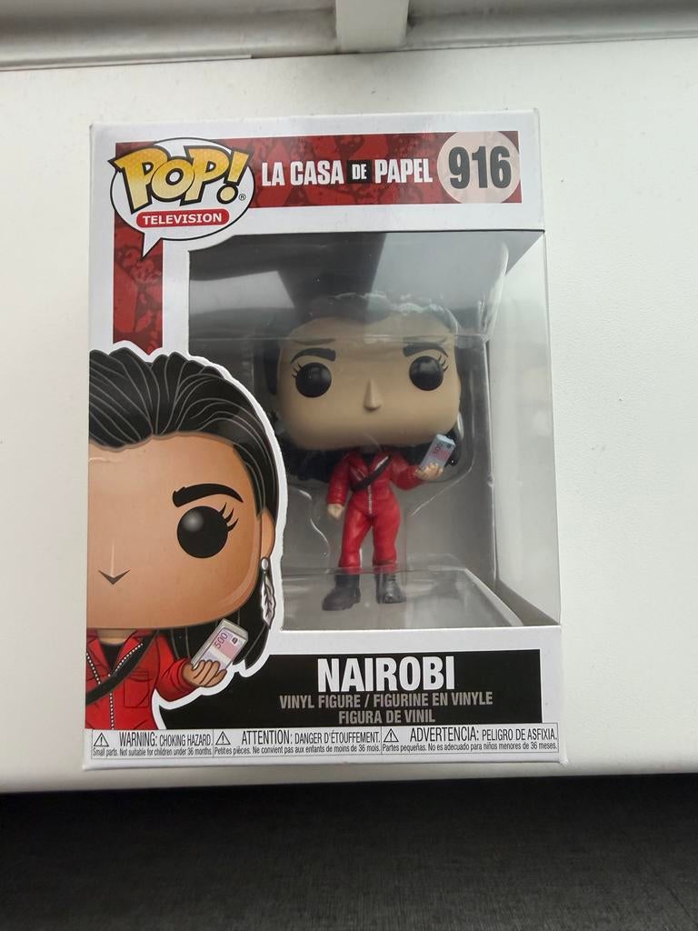 La Casa de Papel Nairobi Funko Pop #916, Ophalen of Verzenden, Zo goed als nieuw