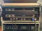 2x SynQ Digit 2k2 versterkers in rackcase optioneel DSP, Overige systemen, Zo goed als nieuw, 120 watt of meer, Ophalen