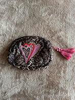 Shoeby make-up tasje met hartjes, Ophalen of Verzenden, Gebruikt, Zwart, Softcase