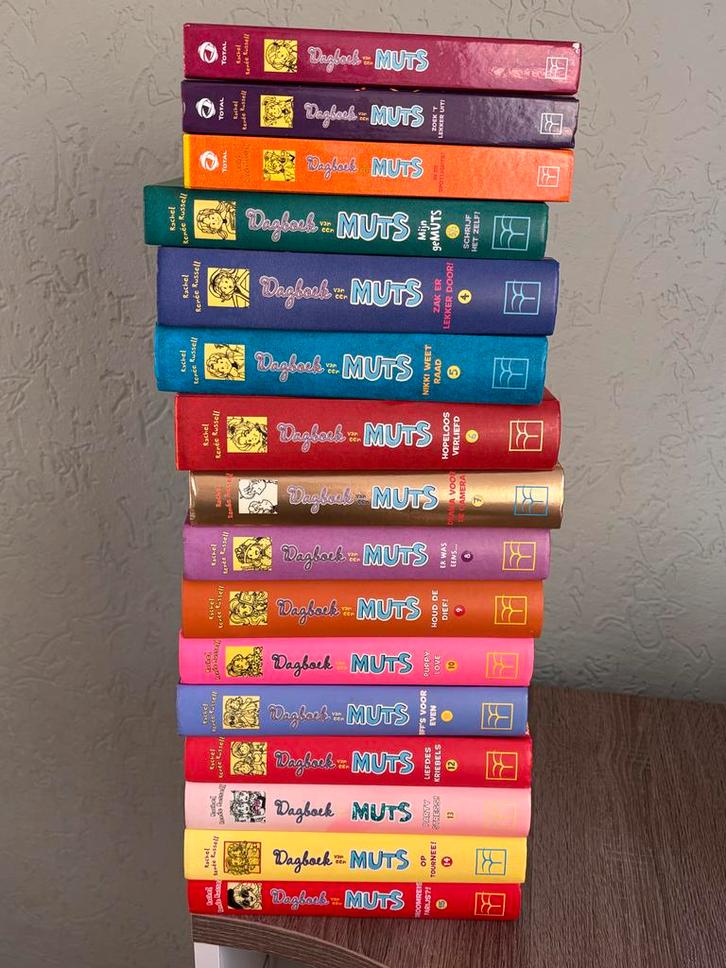 Dagboek van een Muts - Complete Collectie!, Boeken, Kinderboeken | Jeugd | onder 10 jaar, Gelezen, Fictie algemeen, Ophalen of Verzenden