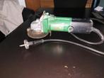 Hitachi slijpmachine 670watt, Doe-het-zelf en Verbouw, Gereedschap | Slijpmachines, Ophalen of Verzenden, Gebruikt, Minder dan 700 watt